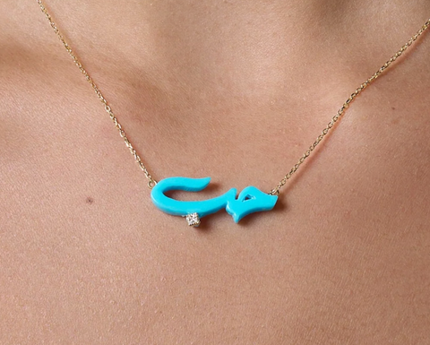 Hub Love Opal Necklace