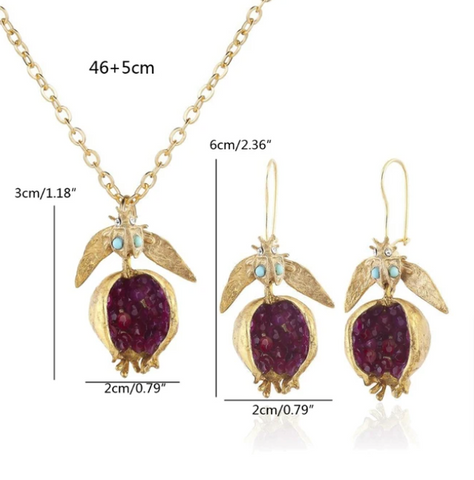 Pomegranate Necklace