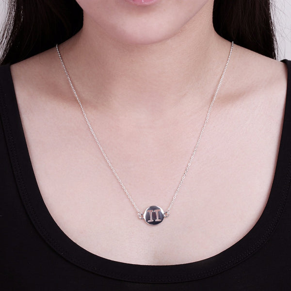 Gemini Zodiac Sign Necklace