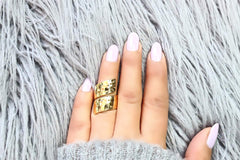 Madison Swirl Gold Ring