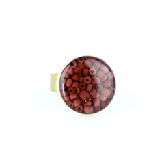 Jasper Beads Gemstone Ring - Lulugem.com