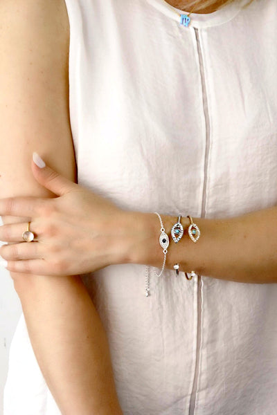 Rose Quartz Cabochon Silver Cocktail Ring