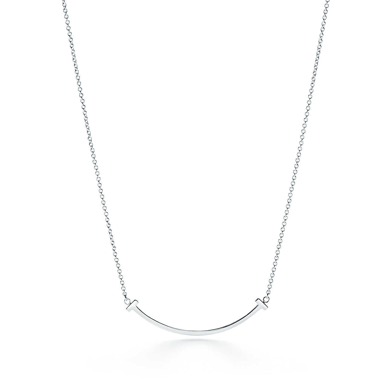 The Smile Silver Necklace - Lulugem.com