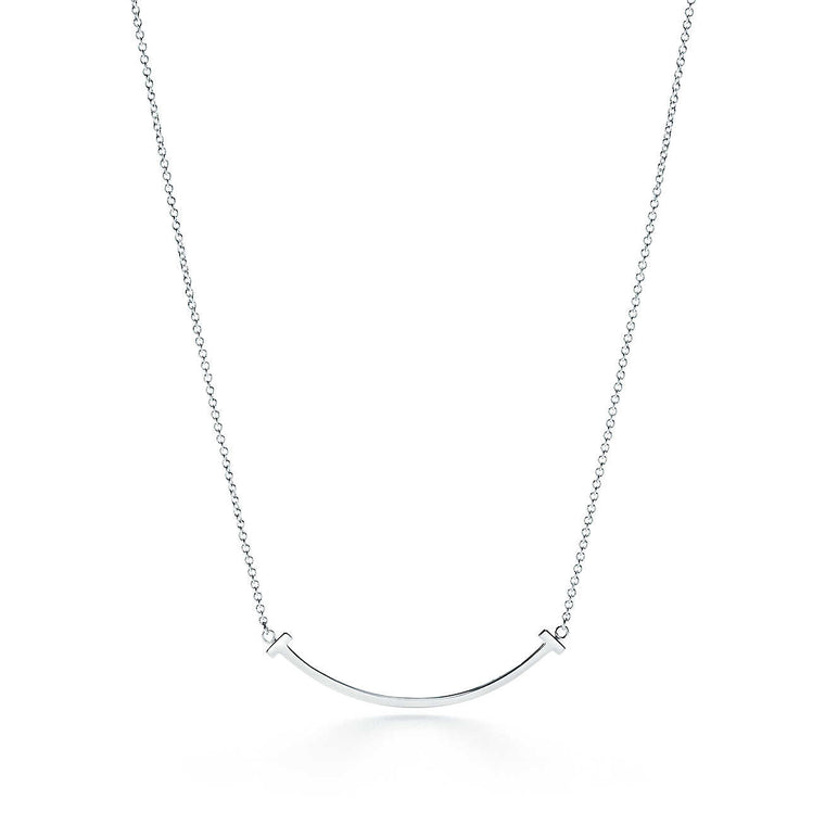 The T Smile Silver Necklace