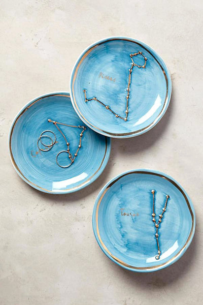 Cancer Zodiac Sign Trinket Dish