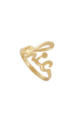 Chic Gold Band Knuckle Ring