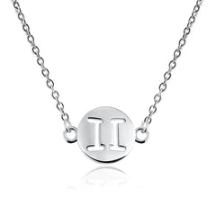 Gemini Zodiac Sign Necklace