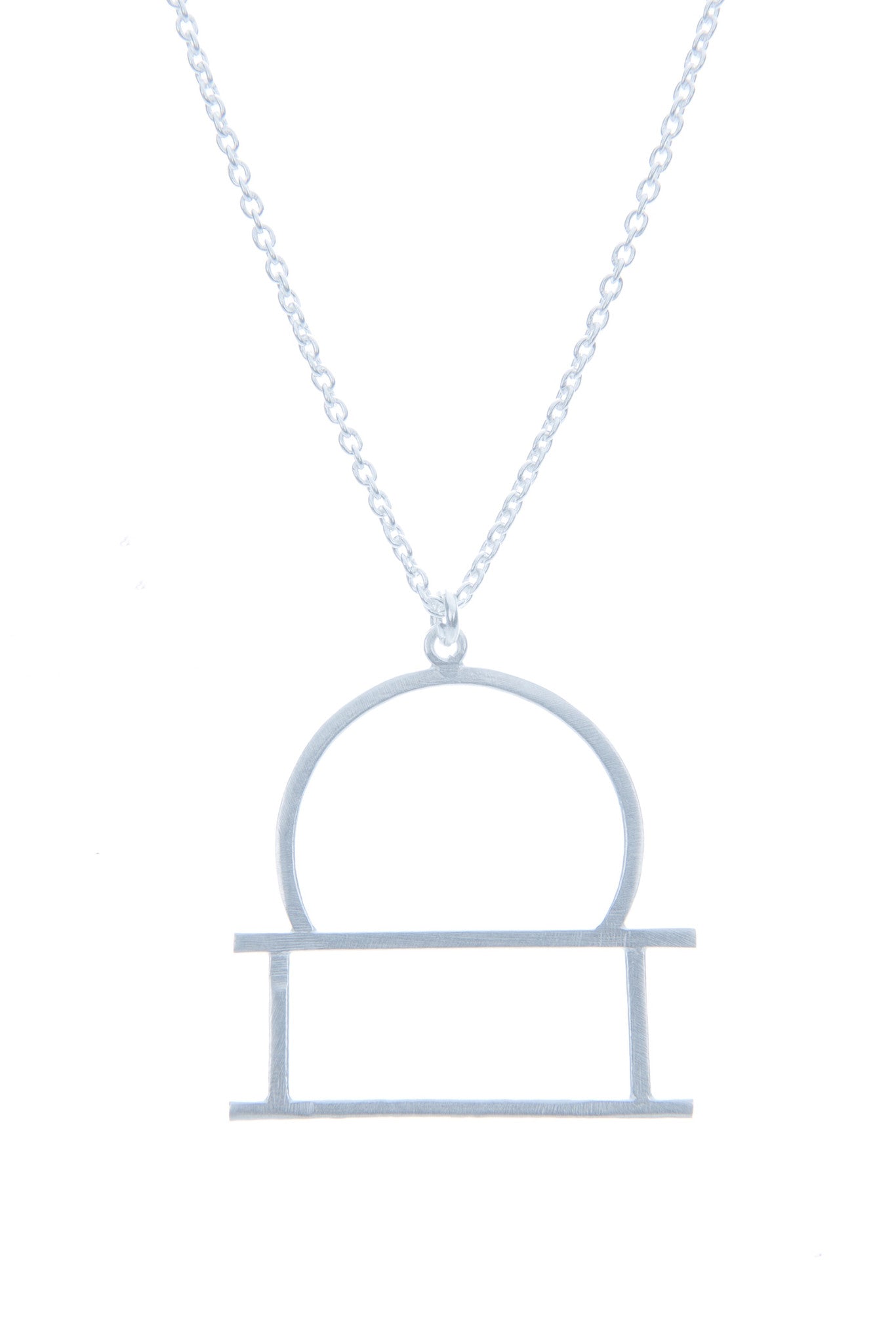 Libra Zodiac White Gold Necklace - Lulugem.com