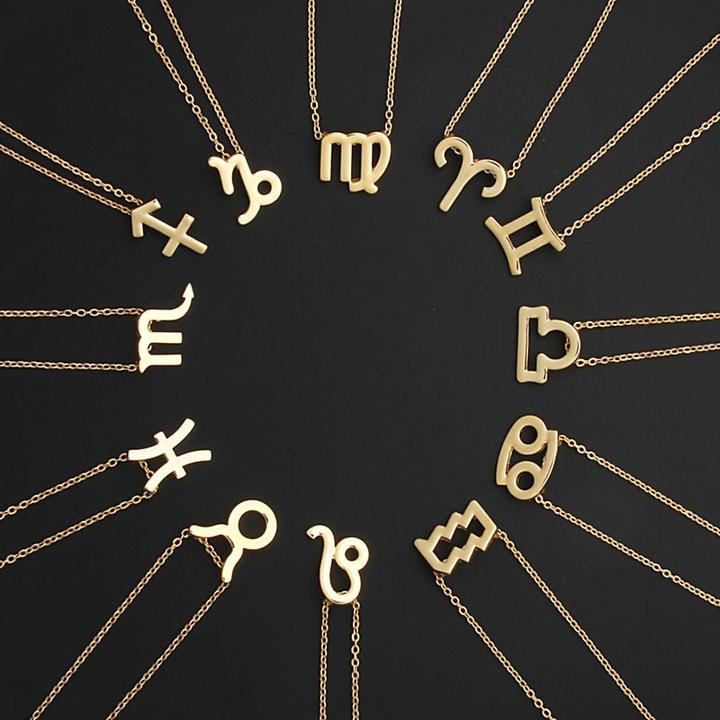 Astrological sign hotsell necklace